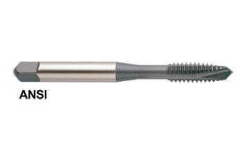 J8525 7/16-14, H5 3 FLUTE SPIRAL POINTED PLUG HARDSLICK COATED TAP FOR STEELS UPTO 38HRc