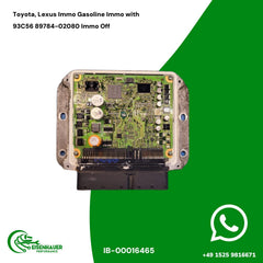 Toyota, Lexus Immo Gasoline Immo with 93C56 89784-02080 Immo Off