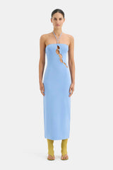 Sir the Label Salvador Beaded Halter Dress shortandsweethire
