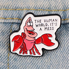 Pin Sebastián de La Sirenita