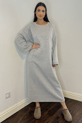 Mona Sweatshirt Dress - Grey