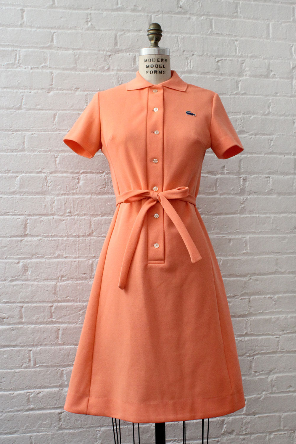Lacoste Coral Polo Dress M