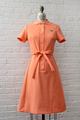Lacoste Coral Polo Dress M