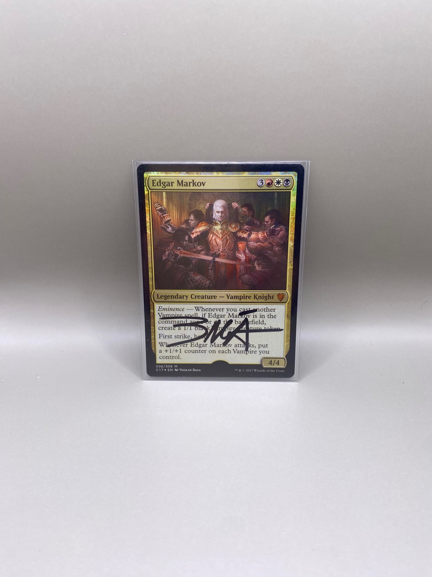 Magic the Gathering 2017 Commander 'Edgar Markov' Artist Proof by Volkan Baga