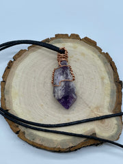 Bahia Amethyst Point Necklace One of One