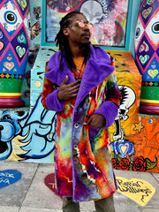 Philine "Gender Free" Tiedye Coat #14 Large