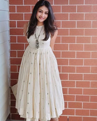 Double Layer Jamdani Dress