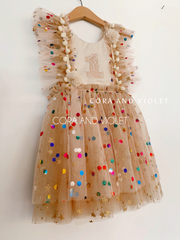 The Jubilee Birthday dress | Hand-Stitched Milestone Birthday Dress