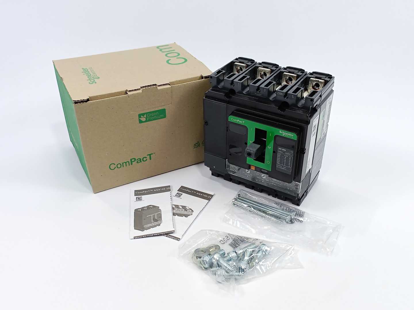 Schneider Electric C25N4TM250 Circuit breaker, ComPacT NSX250N, 50kA/415VAC