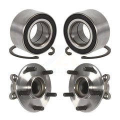 Front Rear Wheel Bearing And Hub Assembly Kit For Honda Civic Insight