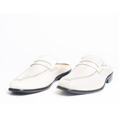 Kavith Sainaani Pearl Square Toe Mules