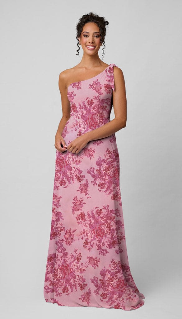 Pink Floral|Eloise Platinum Bridesmaids Dress