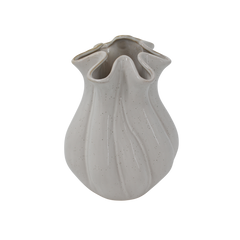 FABROA Buet Vase (15x15x21,2cm) Hvid