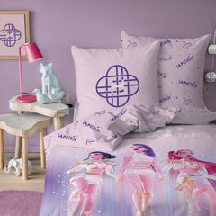 Parure de lit KPop Demon Hunters Signatures