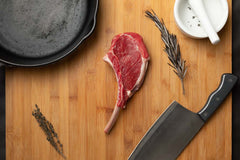 Rowe Beef™ Veal Chop Frenched - (4 x 12oz)