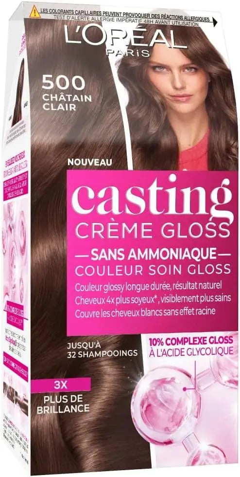 L'Oréal Paris Casting Crème Gloss 500 Châtain Clair seven-dz