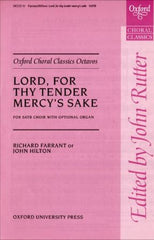 Lord, For Thy Tender Mercy's Sake SATB - John Hilton, Ed. Miles