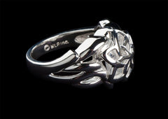 Lord of the Rings Nenya - The Ring of Galadriel (Sterling Silver)