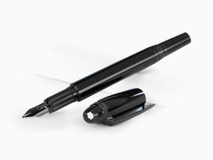 Estilográfica Montblanc StarWalker Black Cosmos, Resina, PVD, 129744