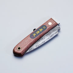 MIKIHISA Single Bevel Right Hand Folding Knife