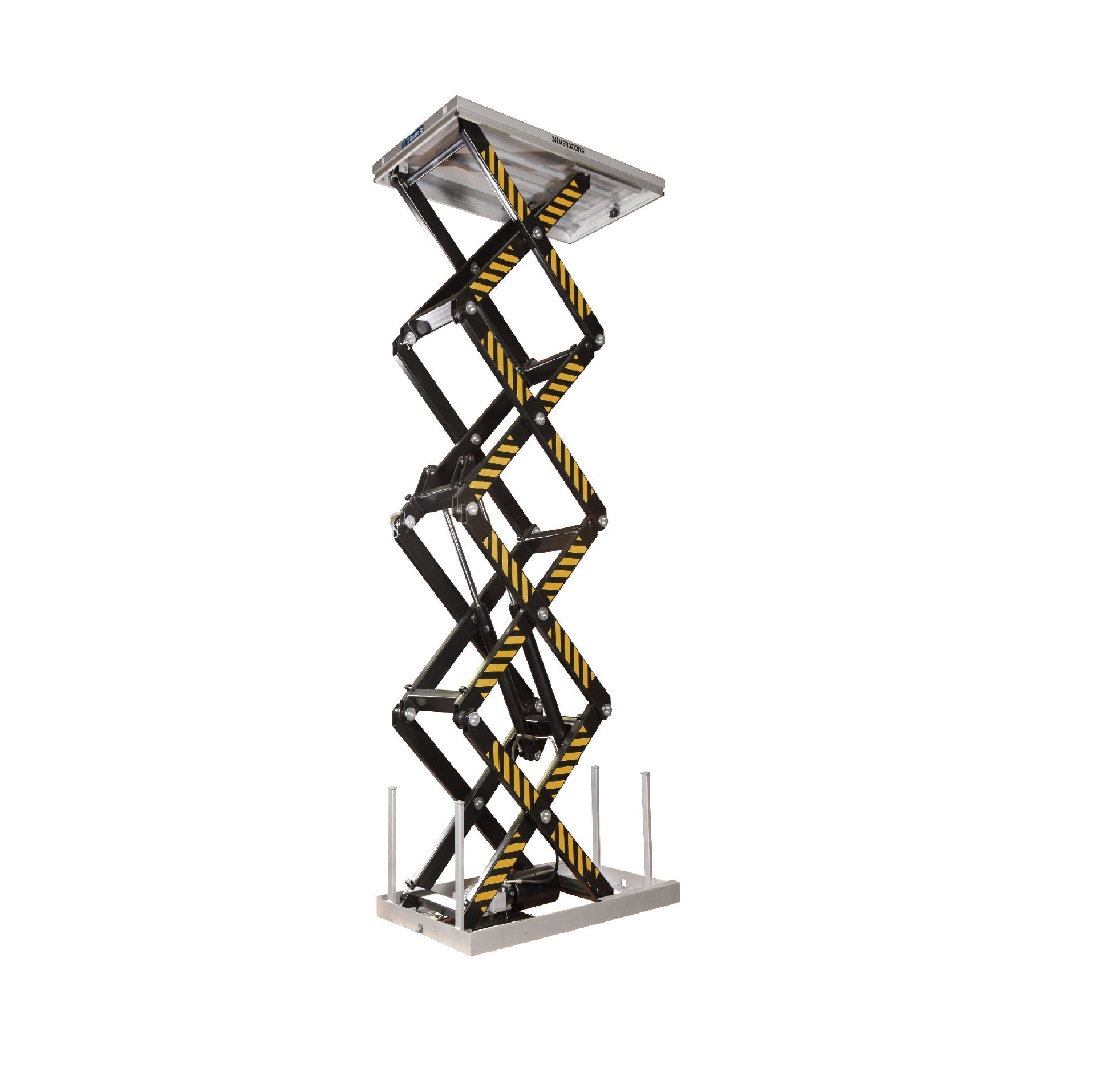 MJ-Q801 - Table élévatrice fixe électrique - Silverstone (Capacité 800 kg, 4210 mm de course) - En stock - Prix H.T. :