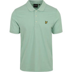 Lyle Scott Light Green Plain Polo Shirt - Style Centre Wholesale