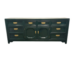 SOLD: Dark Green Thomasville Dresser