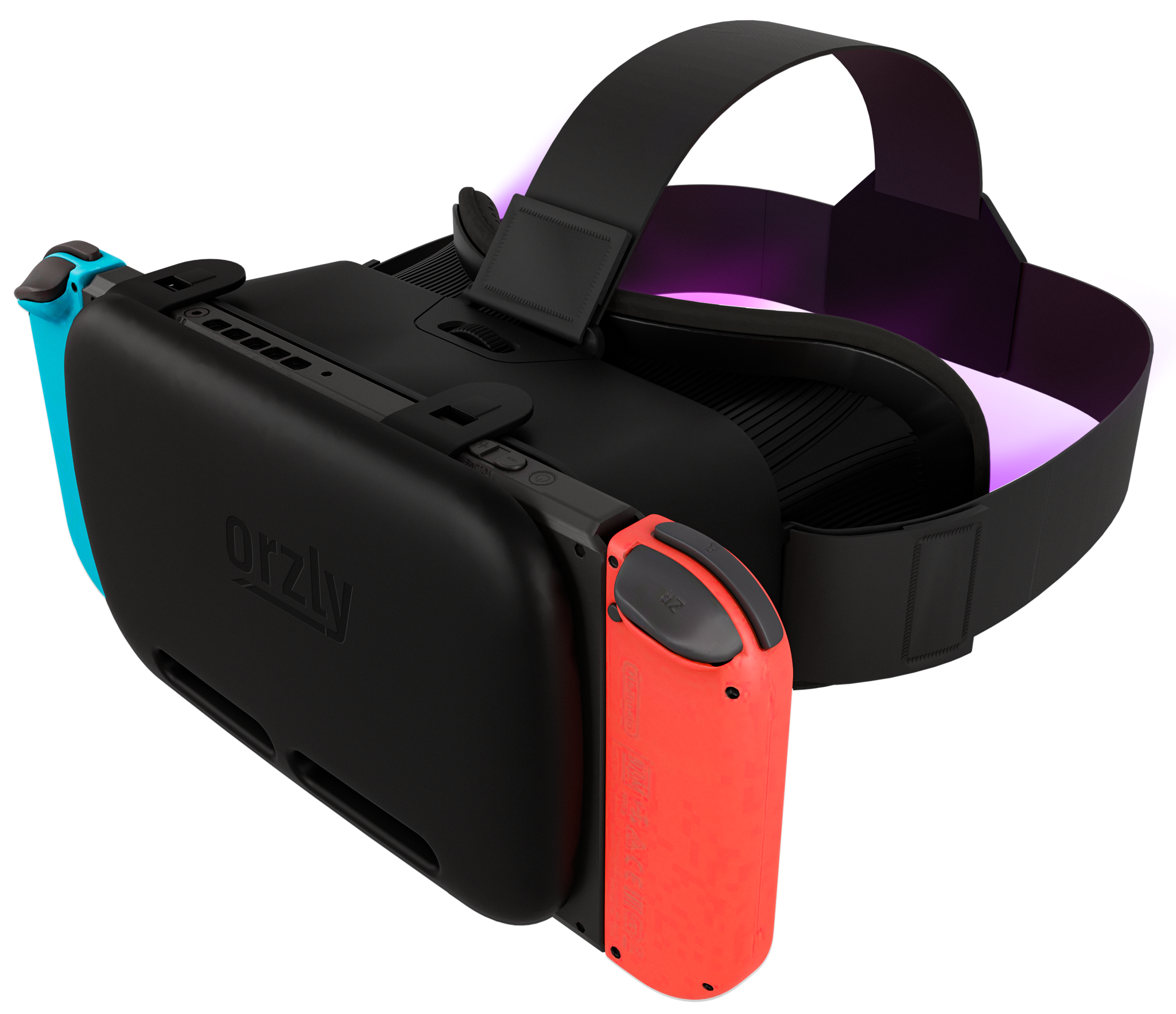 Orzly VR Headset designed for Nintendo Switch & Switch oled console with adjustable Lens for a virtual reality gaming experience and for Labo VR - Gift boxed Edition - Orzly