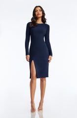 Nadia Dress / NAVY