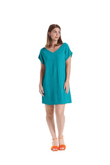 Oh My Gauze Beach Dress Glacier