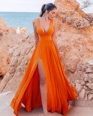 Orange Bridesmaid Dresses