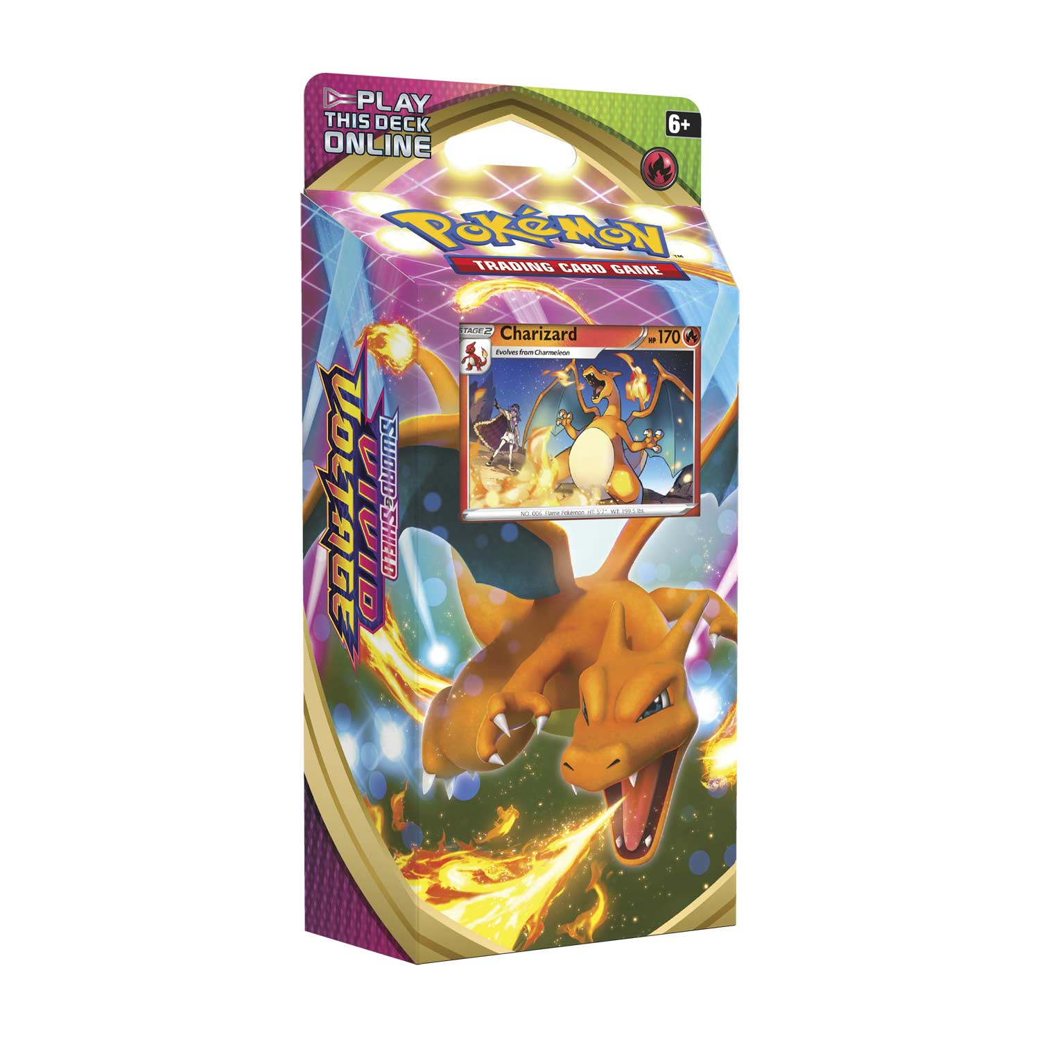 Pokémon TCG: Sword & Shield - Vivid Voltage Charizard Theme Deck