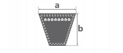 PAS KLINOWY PASEK C/22 x 3350/3408 | 22 X 3350 - Centrum Techniczne Gałązka