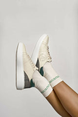 Apple & Corn Sneakers JANE - Turquoise