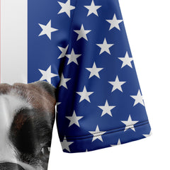 Boxer USA and Tropical D2307 Hawaiian Shirt