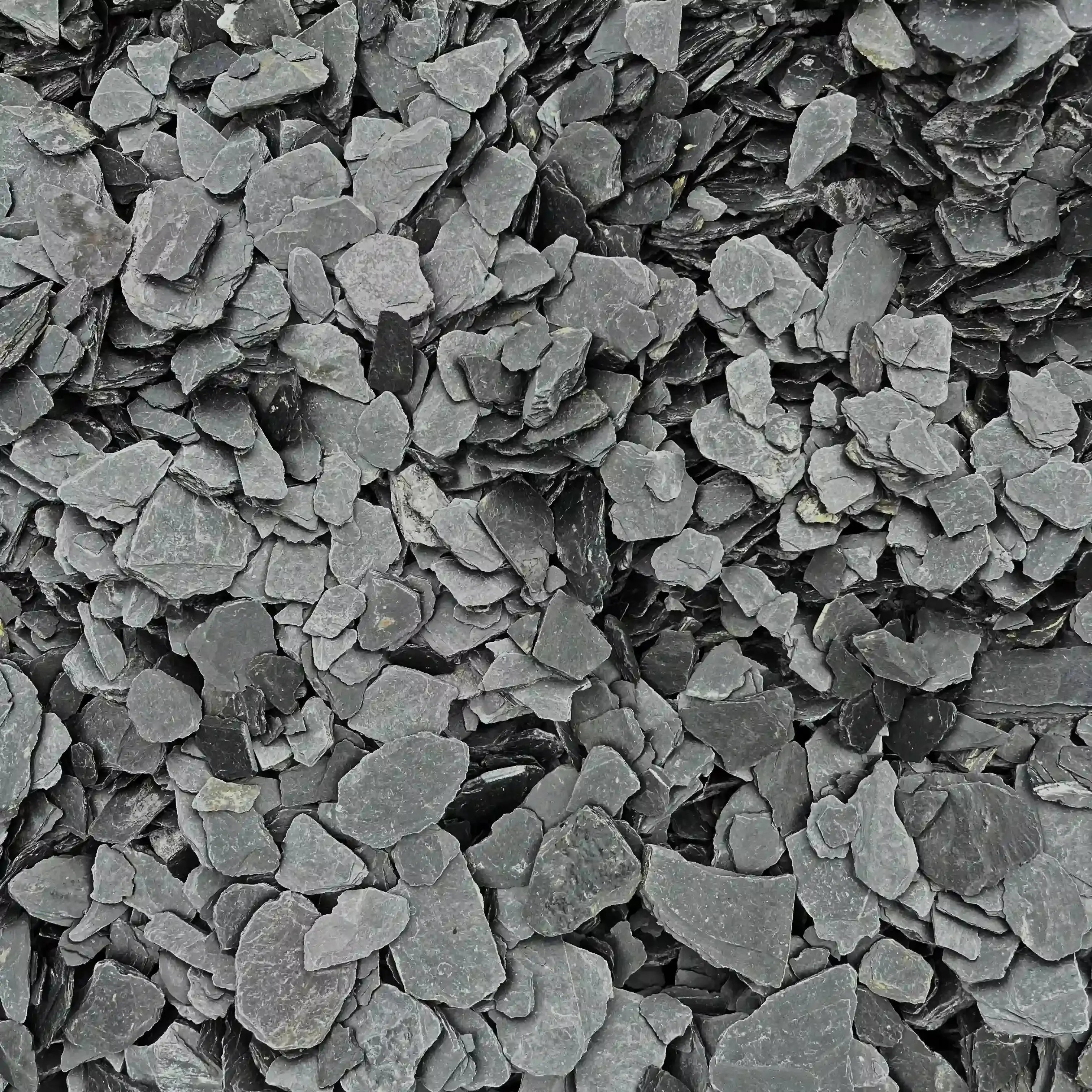 Paillage d'ARDOISE NOIRE Minéral pierre naturelle