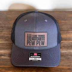 Things That Go Pew Pew Patch Hat