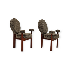 60erne, Dansk design af Bent Møller Jepsen, total renoveret armstole, model "Medalie".