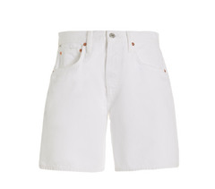 Marlow Relaxed Mid-Rise Denim Shorts