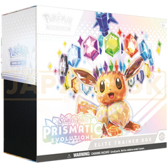 Pokemon Prismatic Evolutions English Elite Trainer Box