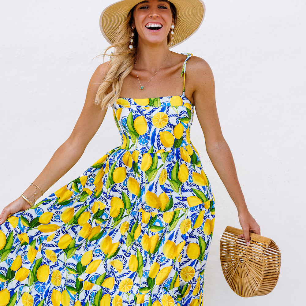 Light Gray The Positano - Resort Dress