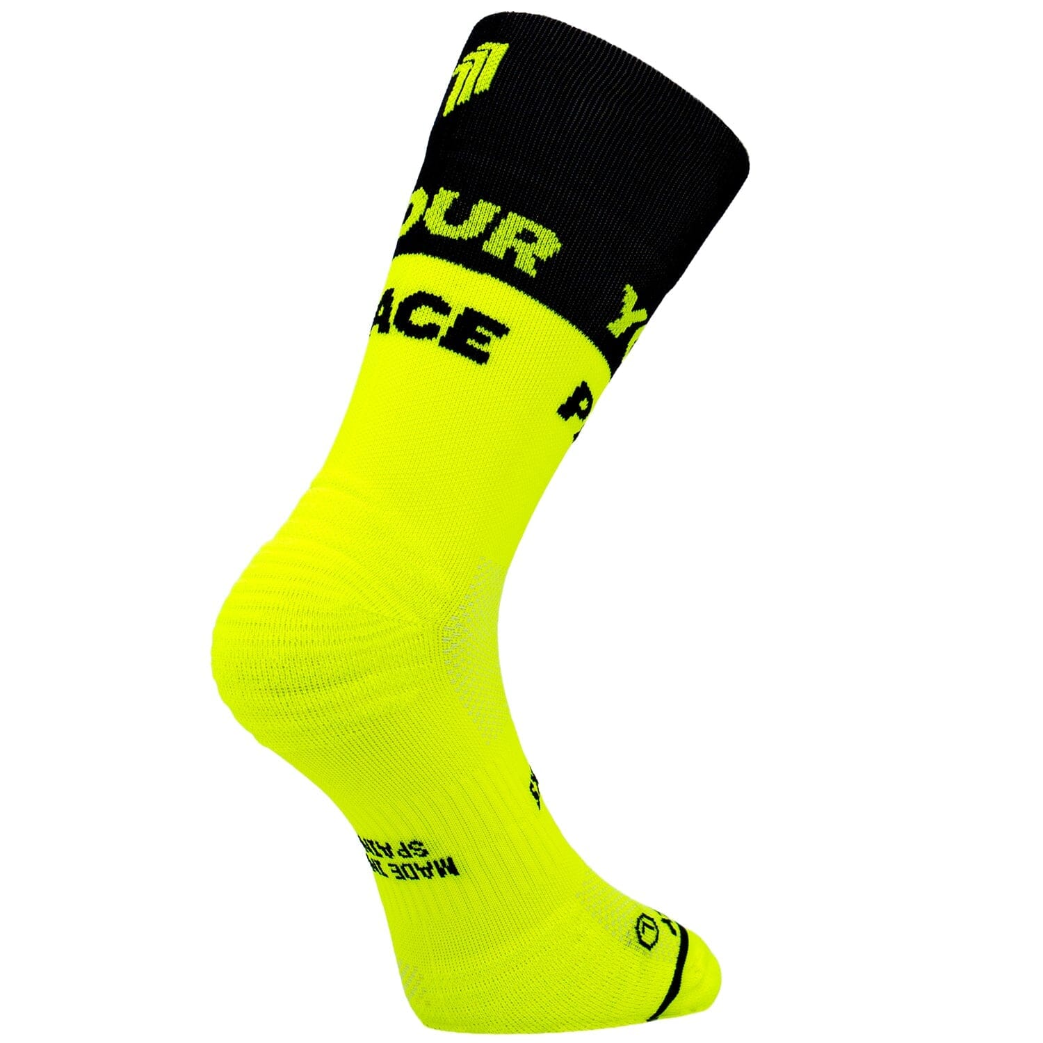SPORCKS Race Pace Black - Running Socks Black XS 35-37