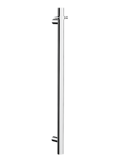Allegra T-Bar Vertical Heated Towel Rail JY-12V-RVHT-CH - Bathroom Hub