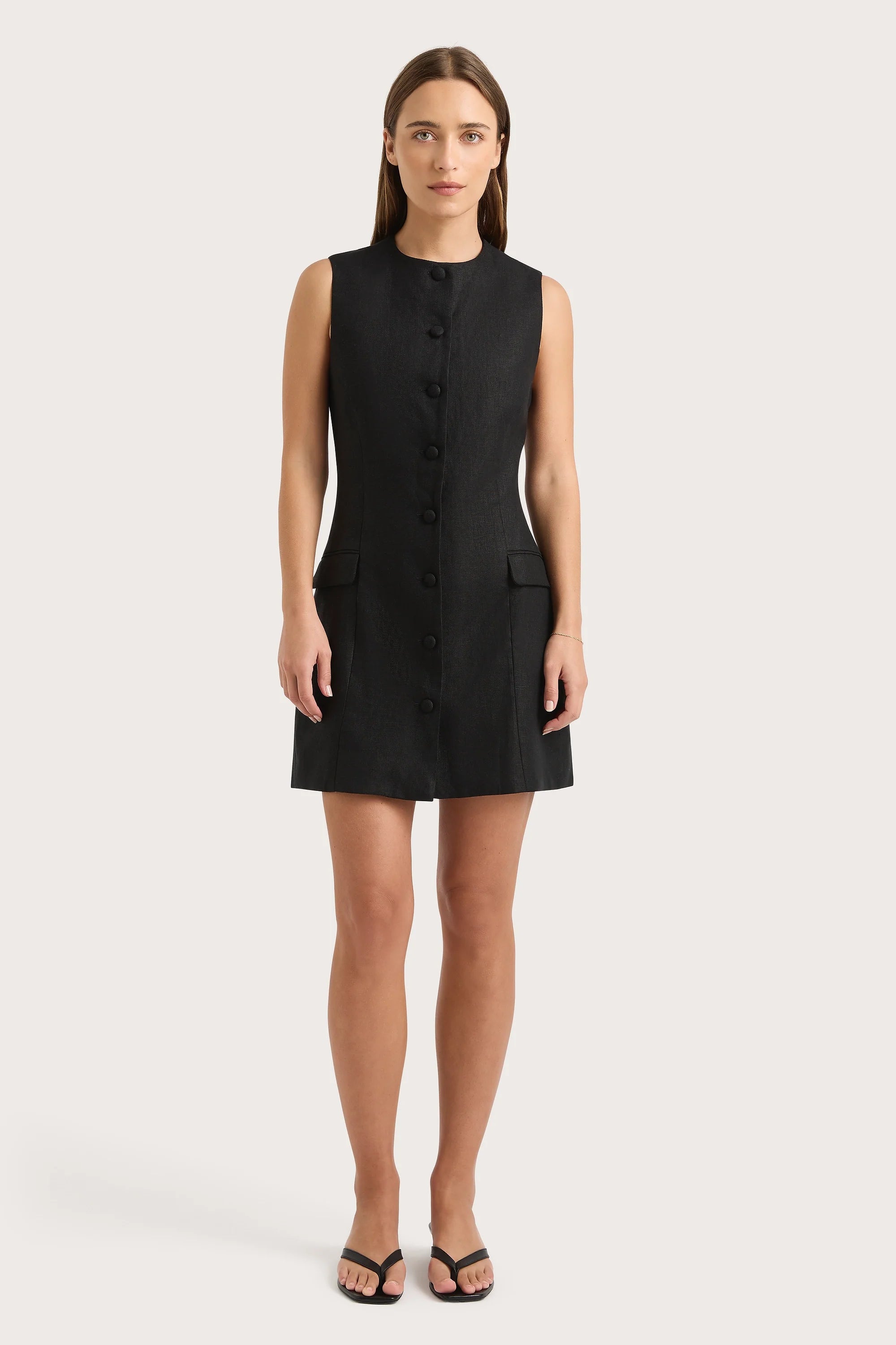 Jane Mini Dress Black - Final Sale