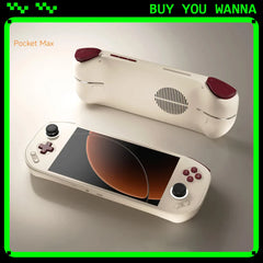 MangMi Pocket Max Game Console 7Inch 1080P AMOLED Touch Screen 8000mAh TMR Joystick Hall-Effect Trigger Handheld Game Consoles