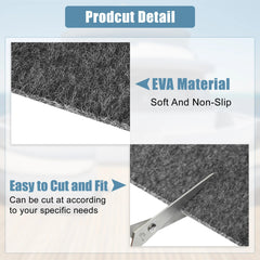 Uxcell 4000x200/4000x280/4000x300mm Boat Carpet Decking Sheet Mat