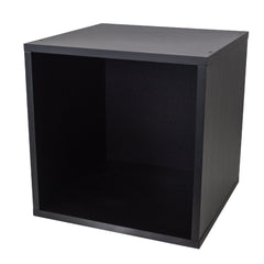 Studio 57 - Opbevaringshylde til vinylplader (36,5 x 36,5 cm, Sort)