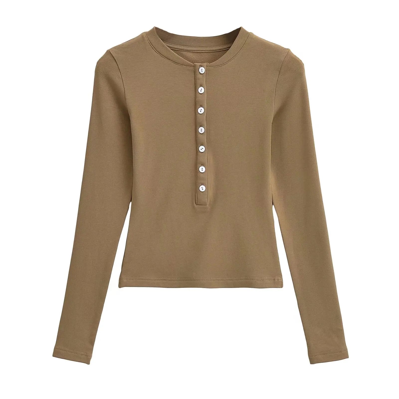 Rivka – Slim Fit Long Sleeve Top