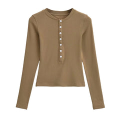 Rivka – Slim Fit Long Sleeve Top