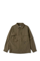 UNISEX DETACHABLE SLEEVES TECH SHIRT